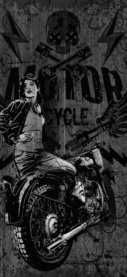 Motorcycle Grunge Art - Related Dope Wallpapers wallpaper