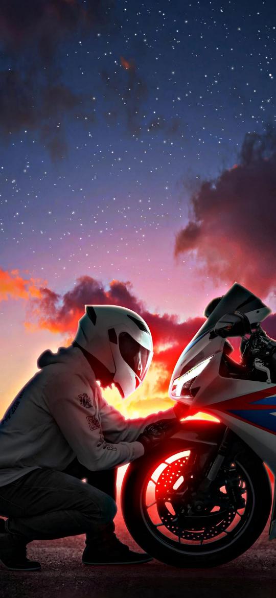 Motorcycle Stargazing - Related Dope Wallpapers wallpaper