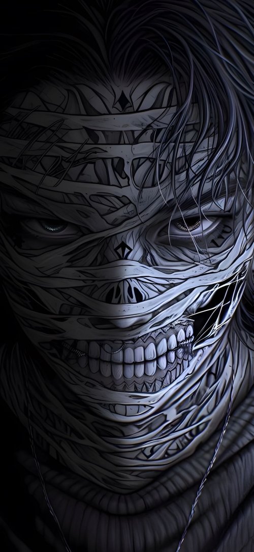 Mummy Face Close-up - Related Ghetto Wallpapers wallpaper