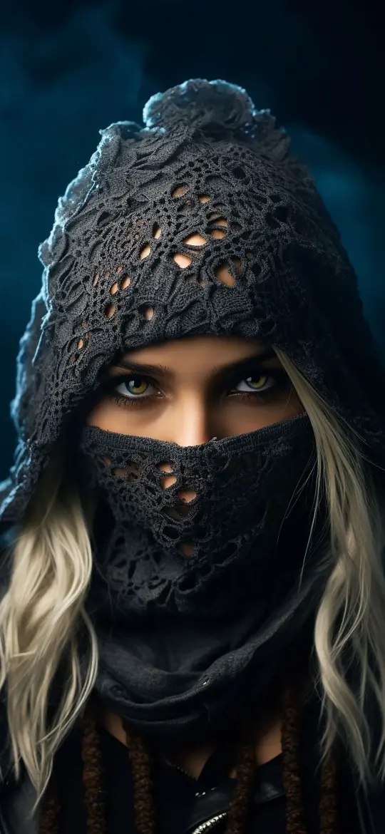 Mysterious Hooded Woman - Related Dope Wallpapers wallpaper