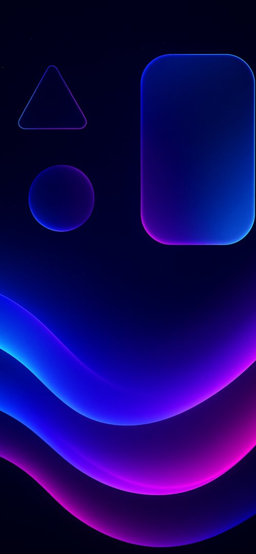 Neon Abstract Waves - abstract Wallpaper