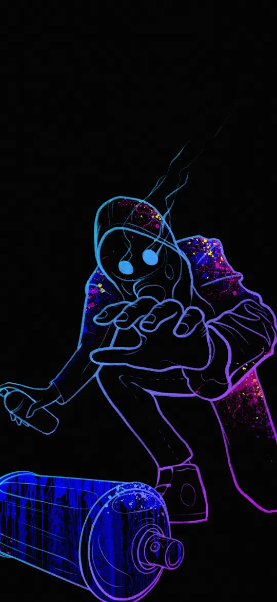 Neon Graffiti Artist - Related Dope Wallpapers wallpaper