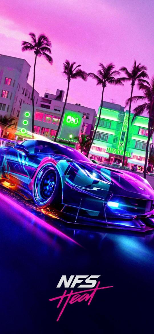 Neon Heat Carscape - Related Dope Wallpapers wallpaper