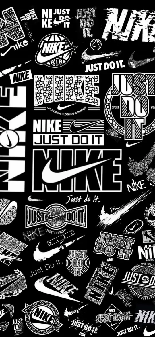 Nike Black and White
