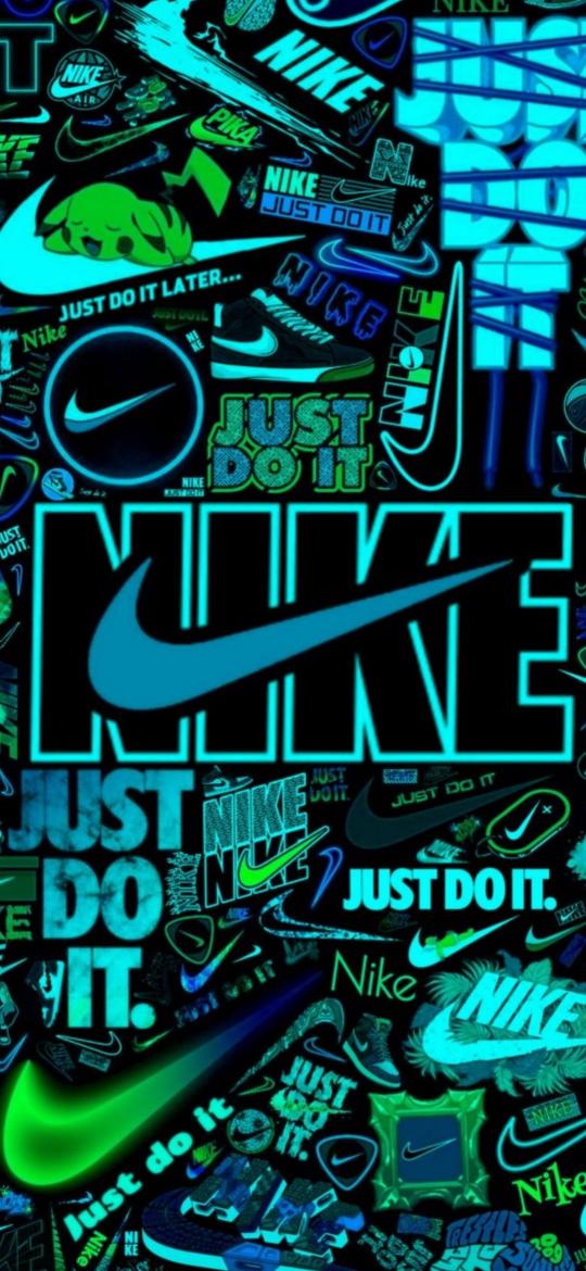 Nike Neon Collage - Related 4K Wallpapers wallpaper