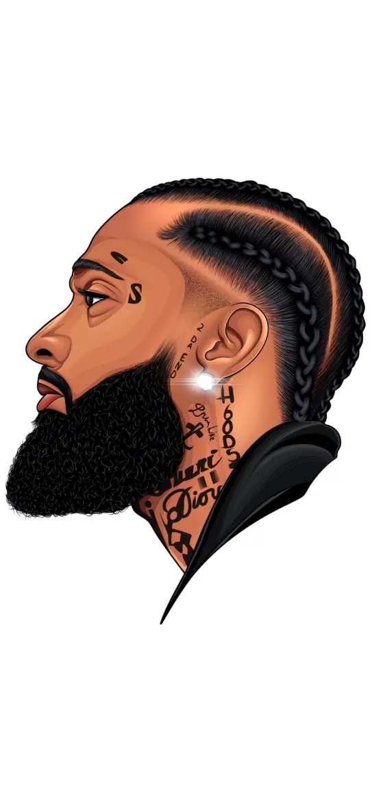 Nipsey Hussle Portrait Art