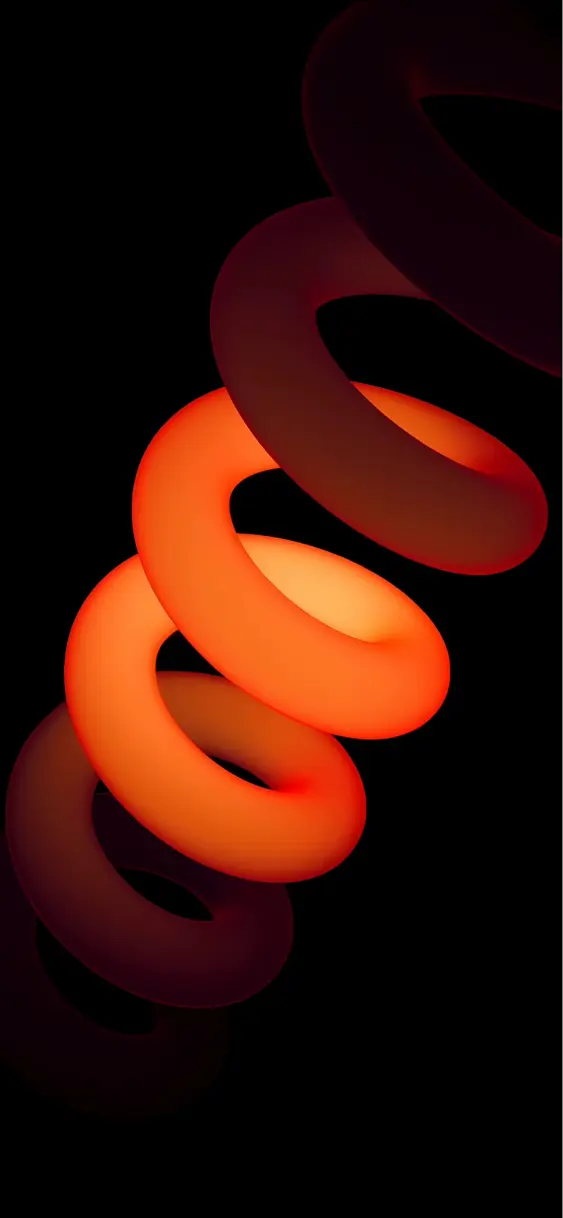 Orange Abstract Helix - Related StockWalls wallpaper