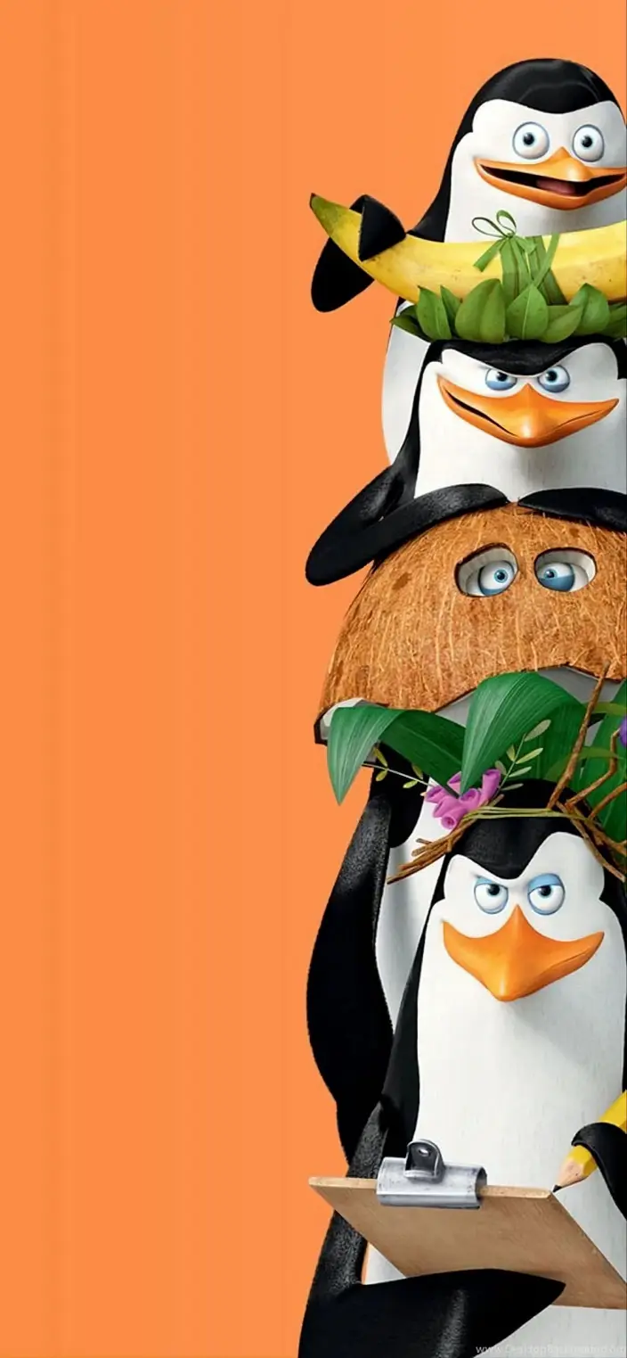 Penguins' Tropical Disguise