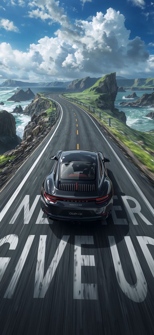 Porsche Coastal Drive - cars Wallpaper