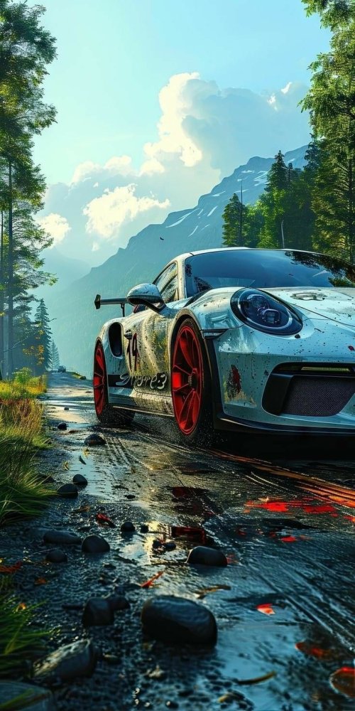 Porsche Mountain Road - Related Ghetto Wallpapers wallpaper