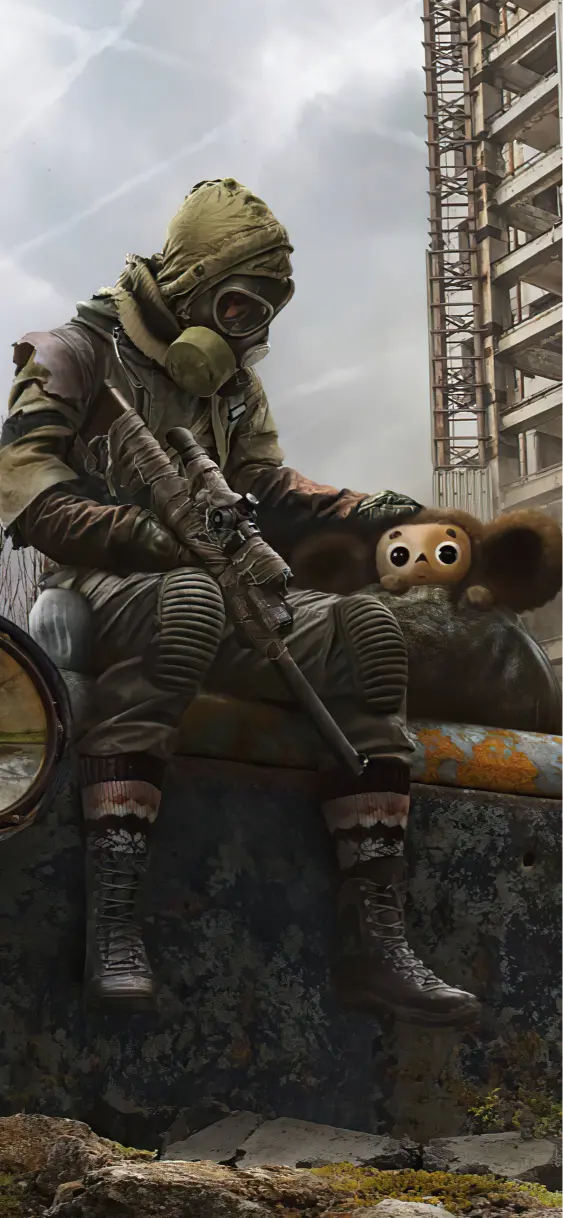 Post-Apocalyptic Protector - Related Ghetto Wallpapers wallpaper