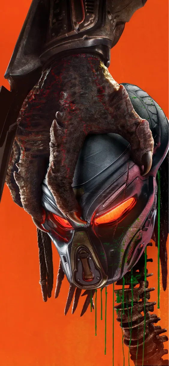 Predator's Glowing Red Eyes