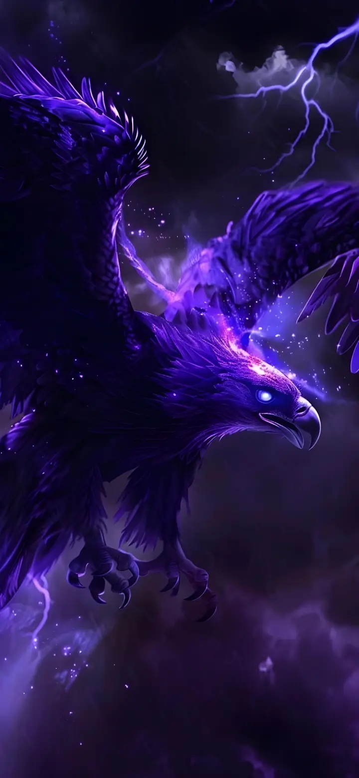 Purple Lightning Eagle