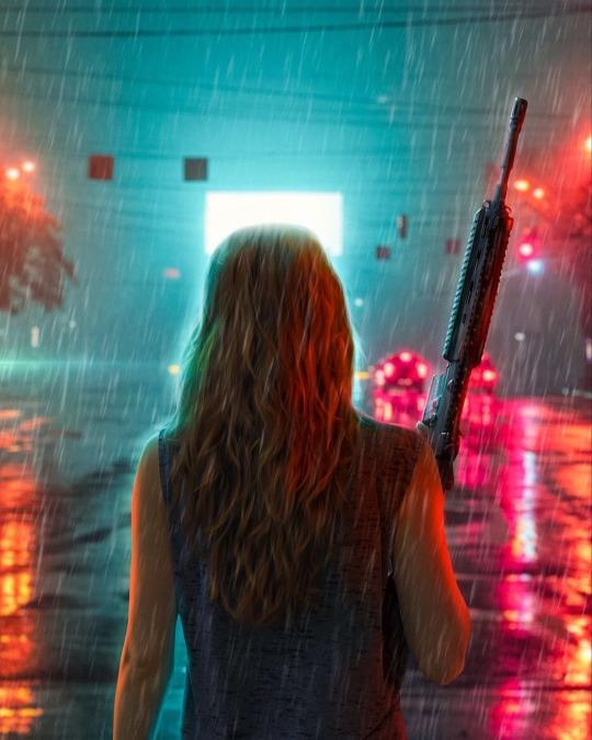 Rainy Night Vigilante - Related Dope Wallpapers wallpaper