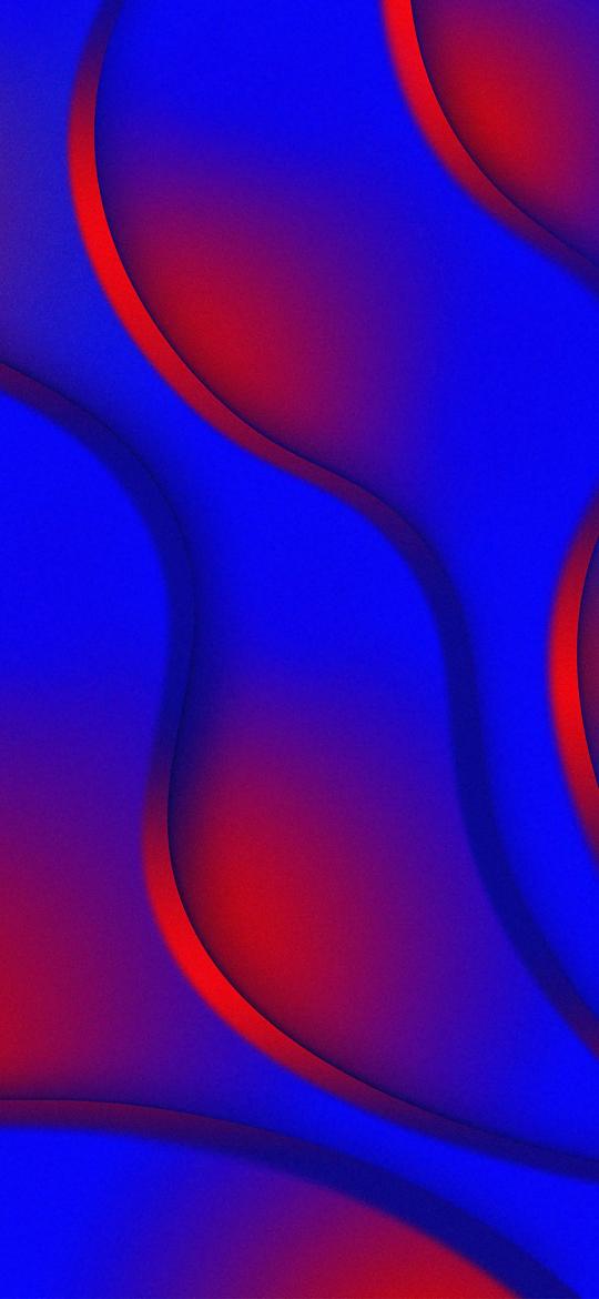 Red and Blue Waves - Related Dope Wallpapers wallpaper