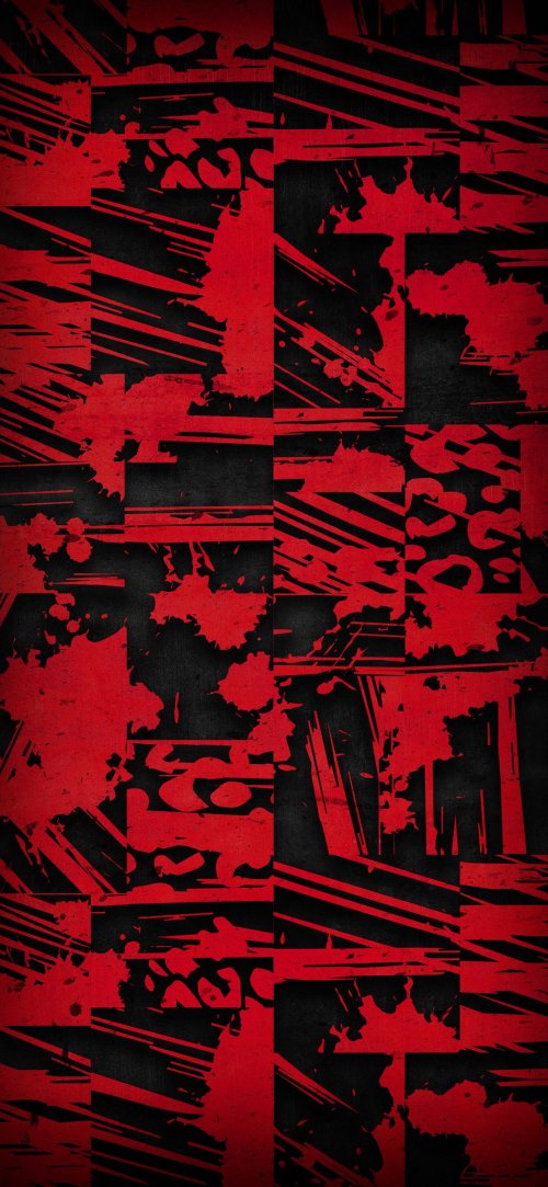 Red Black Grunge - abstract Wallpaper