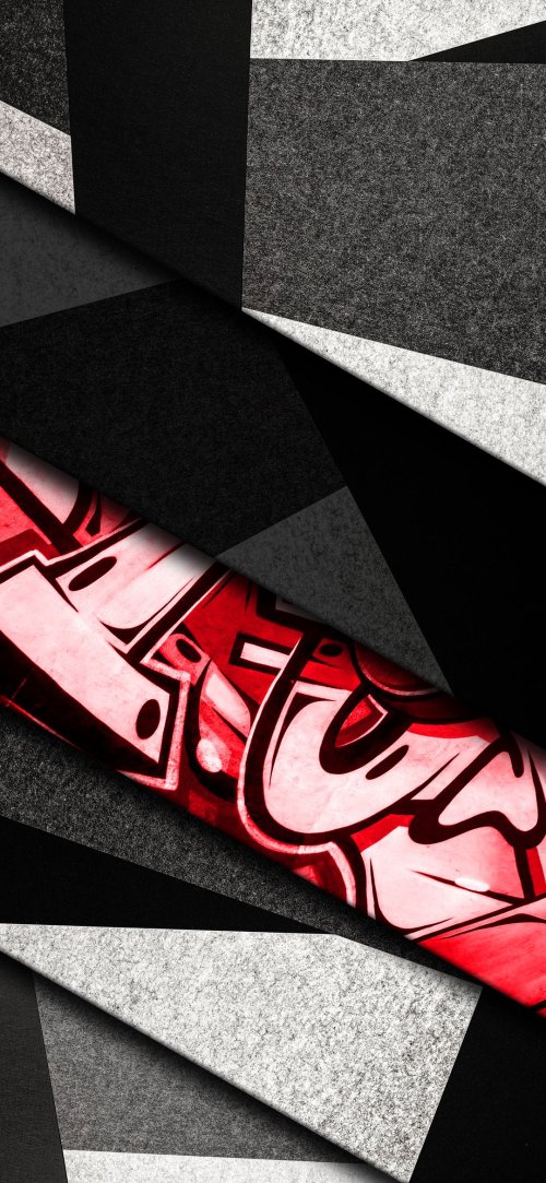 Red Graffiti Abstract - Related Ghetto Wallpapers wallpaper