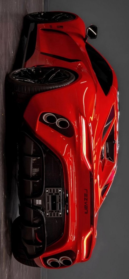 Red Rezvani Sports Car - cars Wallpaper