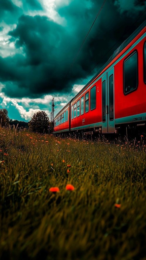 Red Train Meadow