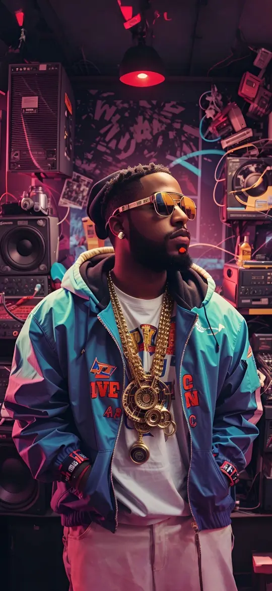 Retro Hip-Hop Vibe - Related Dope Wallpapers wallpaper