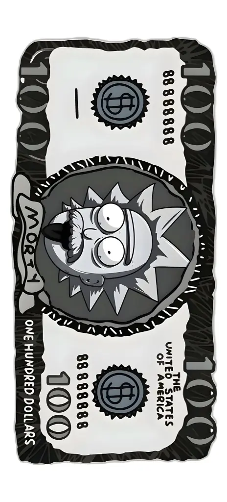 Rick Morty Dollar
