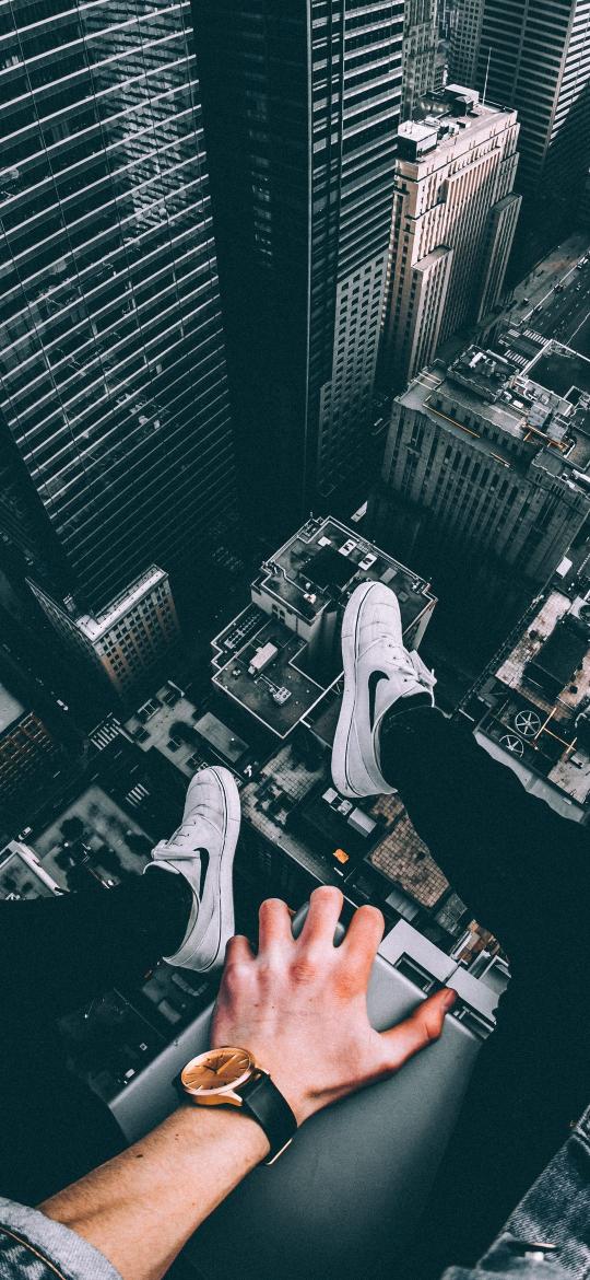 Rooftop Edge View