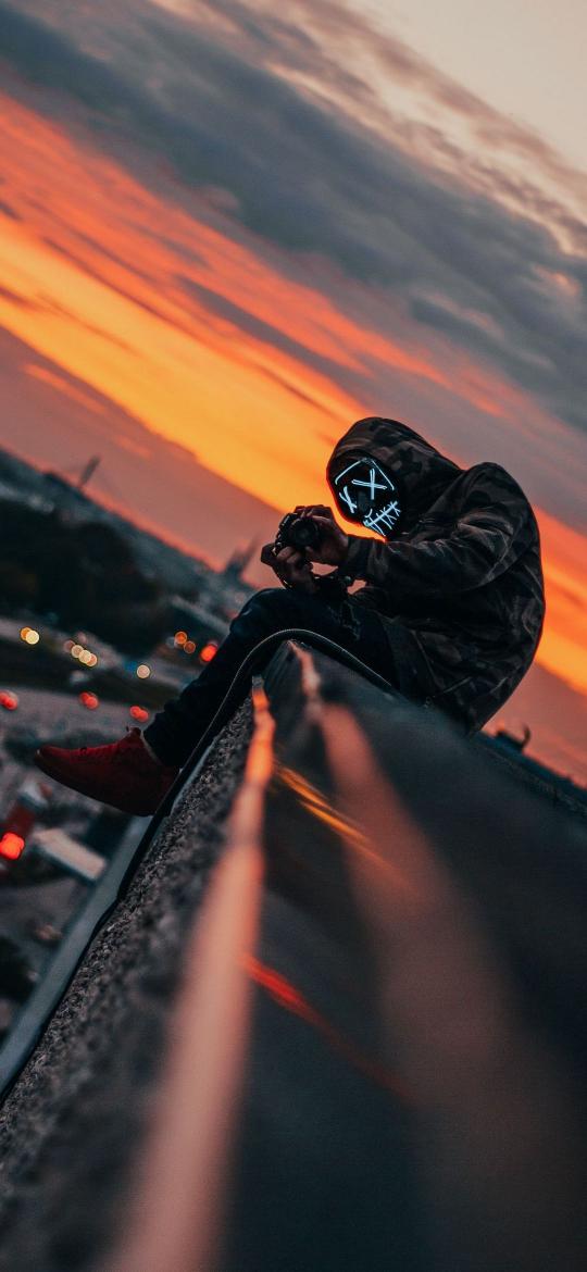 Rooftop Photographer Sunset - Related Dope Wallpapers wallpaper