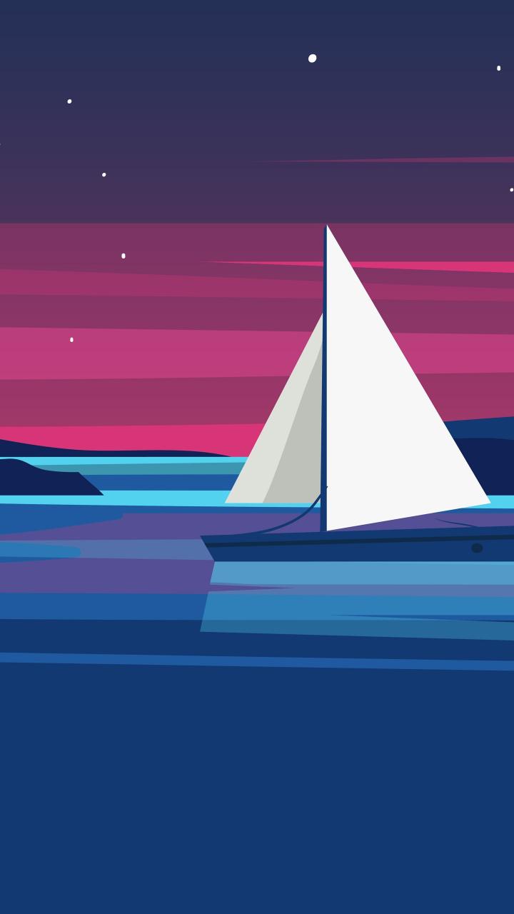 Sailboat at Sunset