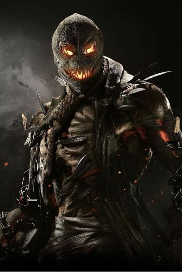 Scarecrow's Fiery Gaze - Related 4K Wallpapers wallpaper