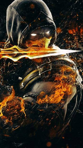Scorpion's Fiery Rage - Related Ghetto Wallpapers wallpaper