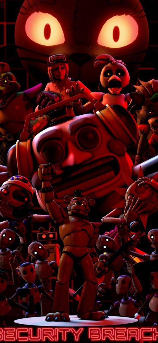 Security Breach Animatronics - Related Dope Wallpapers wallpaper