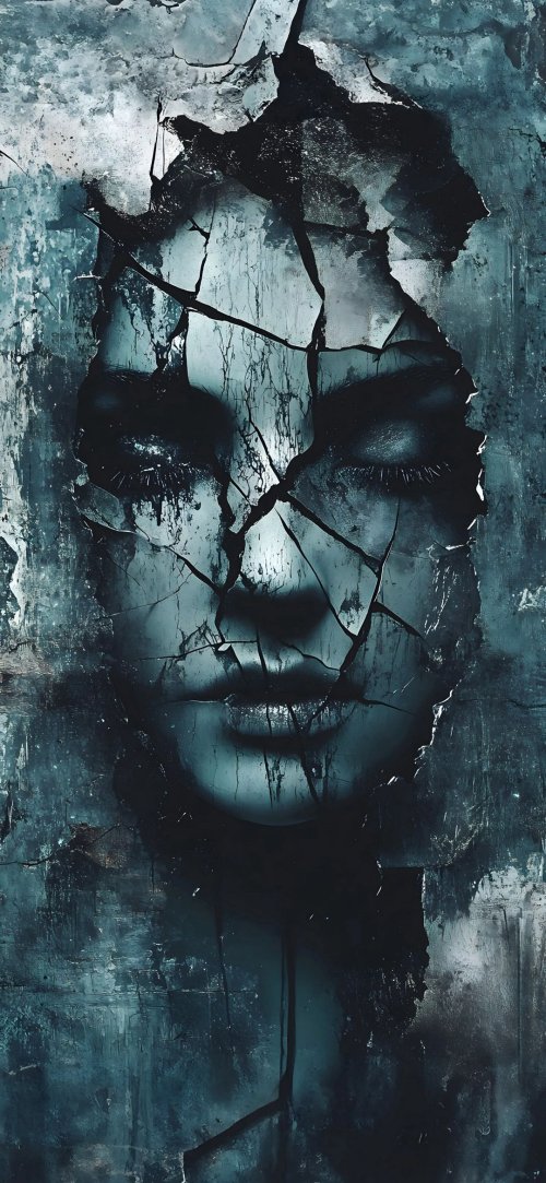 Shattered Face Illusion - Related Anime Wallpapers wallpaper