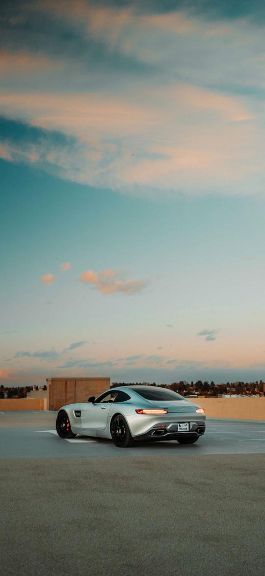 Silver Car Sunset Drive - Related Dope Wallpapers wallpaper