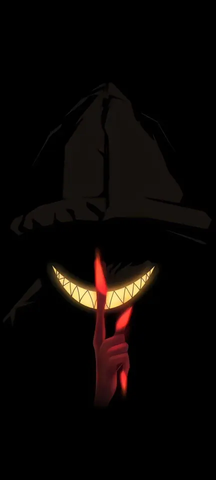 Sinister Smile Silhouette