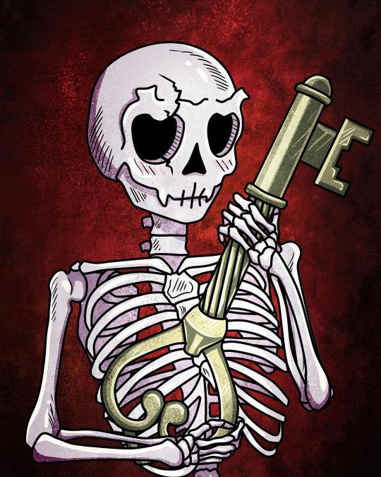 Skeleton Key Holder