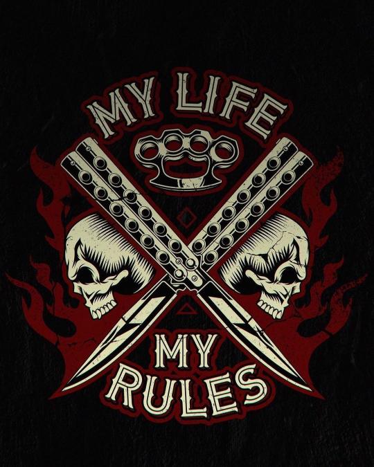 Skull Knives and Rules - Related Ghetto Wallpapers wallpaper