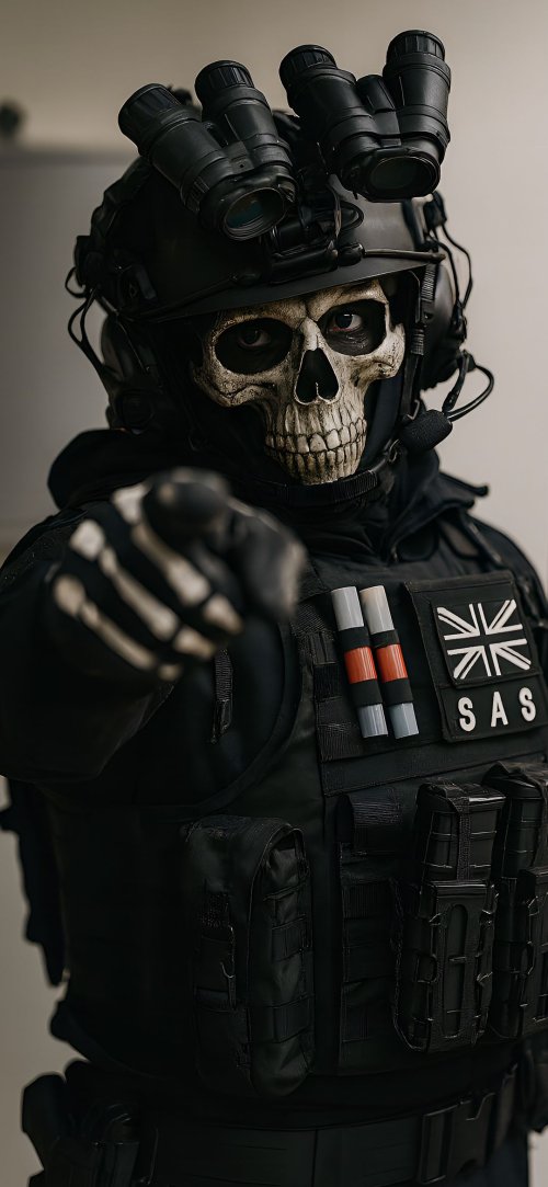 Skull Masked Operative - Related Ghetto Wallpapers wallpaper