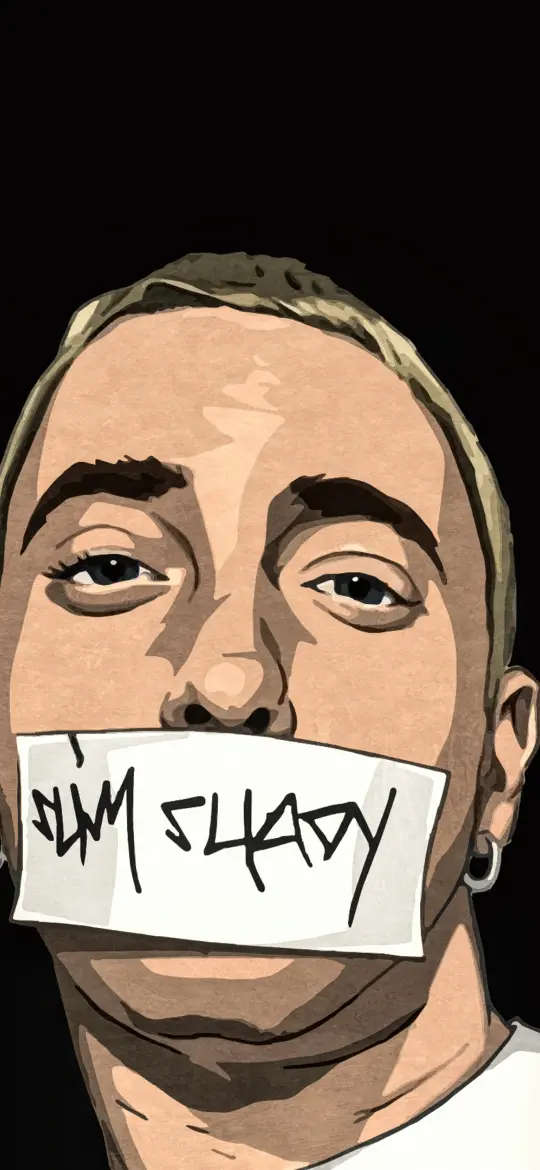 Slim Shady Portrait Art