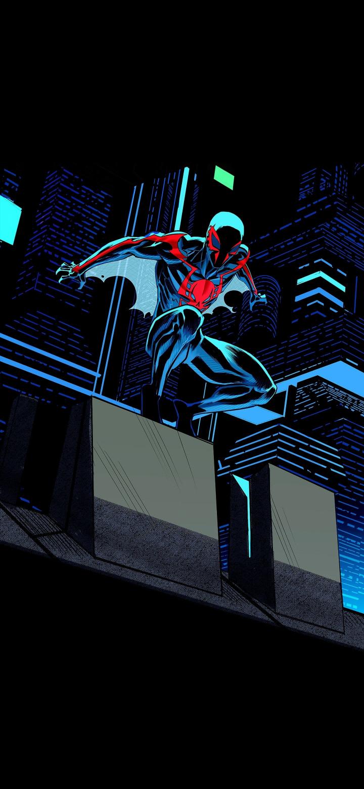 Spider-Man 2099 Cityscape - Related Dope Wallpapers wallpaper