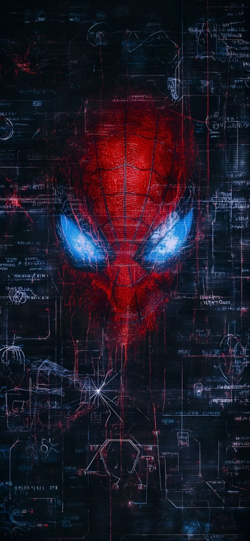 Spider-Man Sci-Fi Portrait - spider-man Wallpaper
