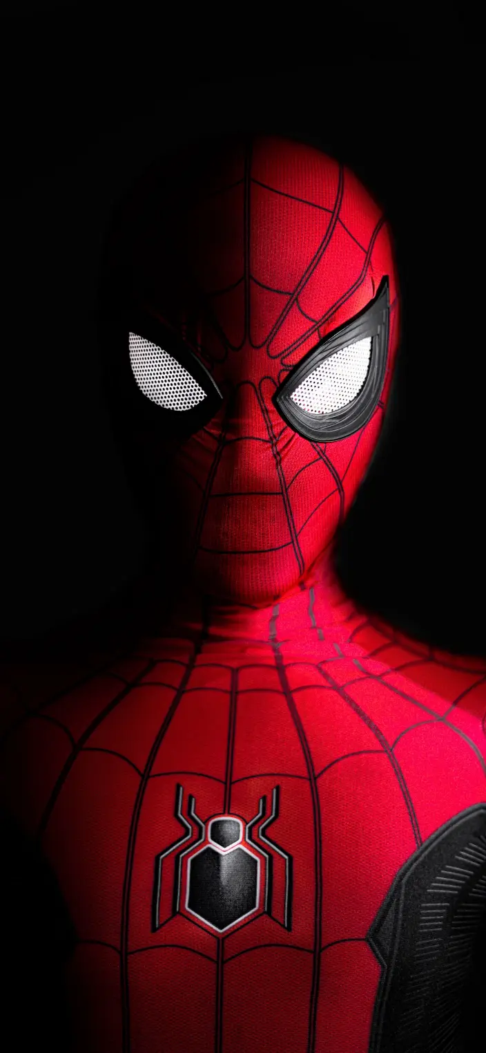 Spiderman Glowing Eyes Portrait - Spiderman Wallpaper