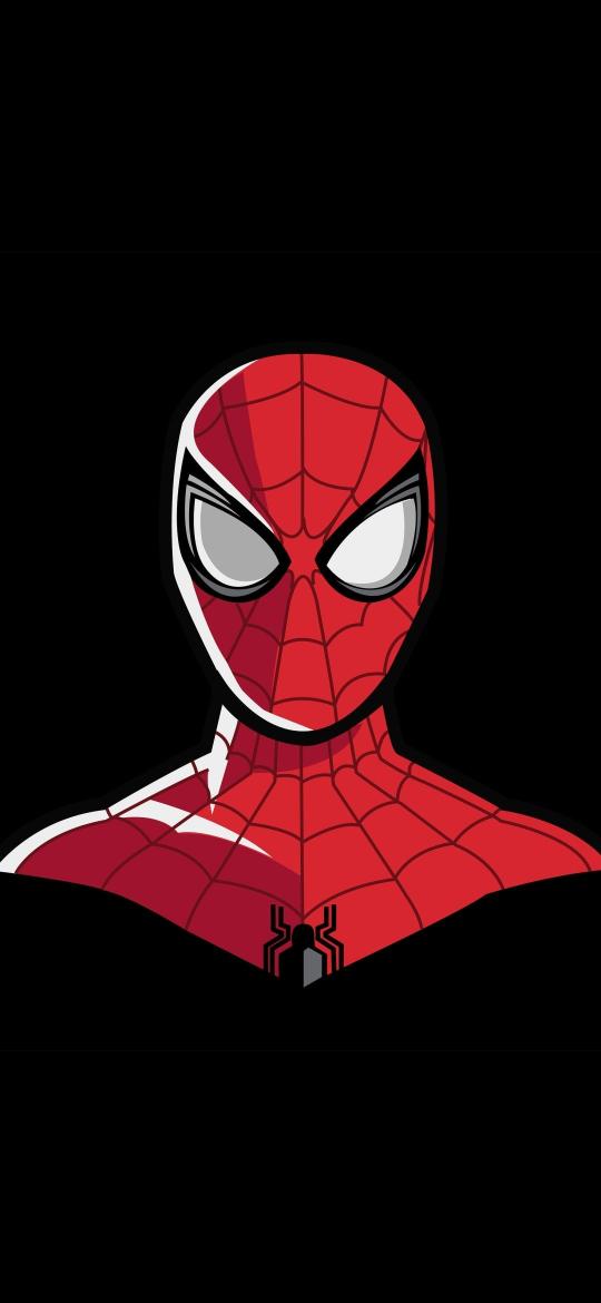 Spiderman Minimalist Portrait - Related 4K Wallpapers wallpaper