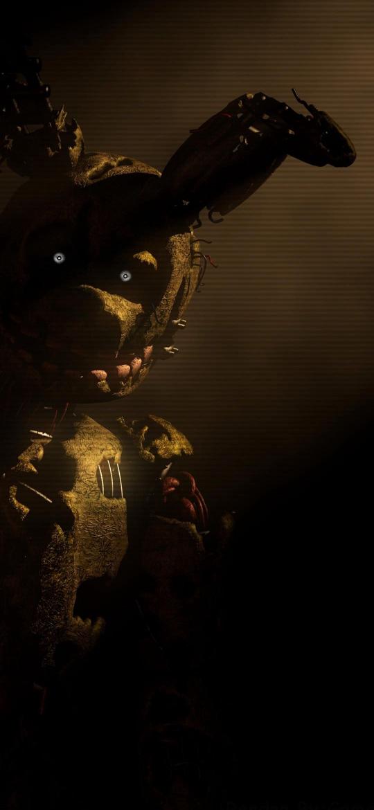Springtrap's Glowing Eyes