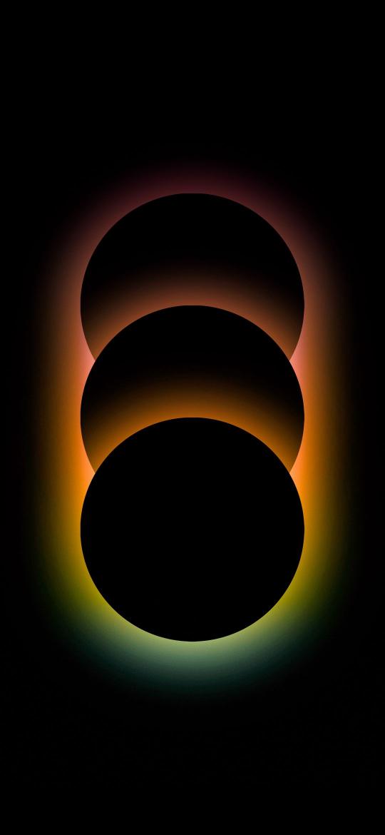 Stacked Eclipse Glow - Related Dope Wallpapers wallpaper