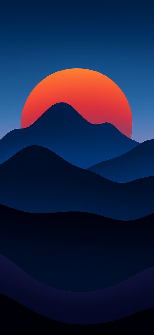 Sunset Mountain Landscape - Related Ghetto Wallpapers wallpaper