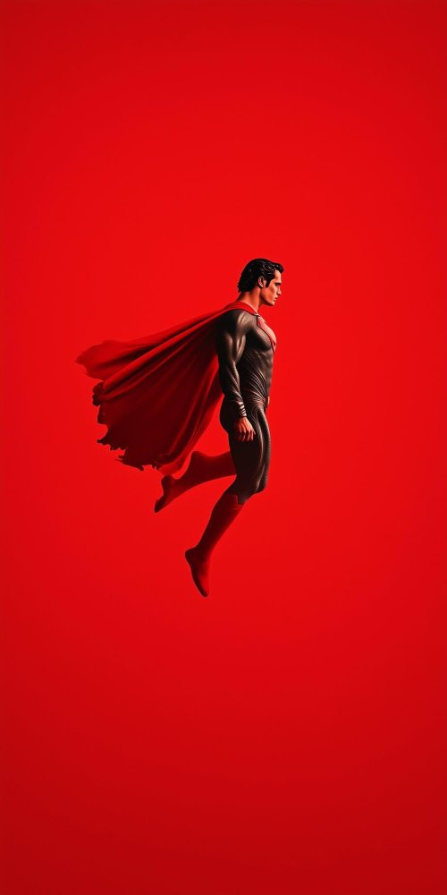 Superman_Flying_Red_Cape