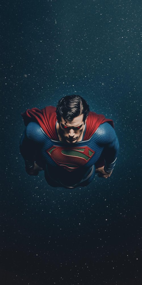 Superman_Flying_Through_Space - Related Ghetto Wallpapers wallpaper