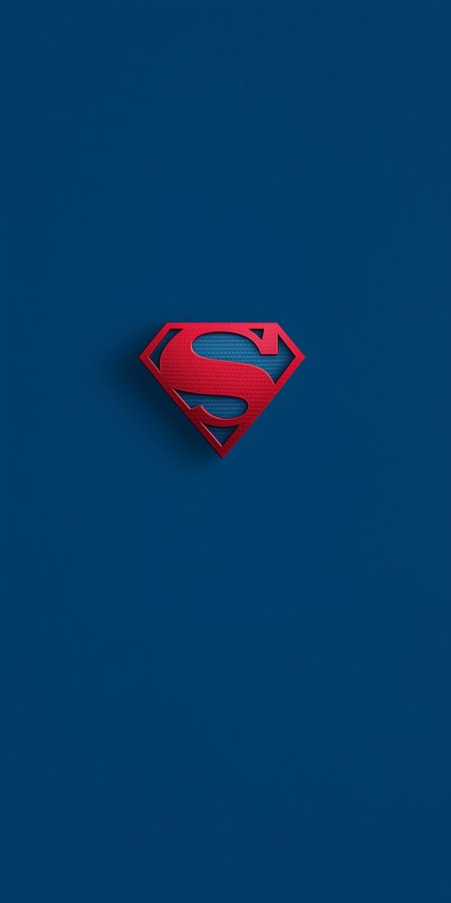 Superman_Logo_Minimalist_Blue - Related Dope Wallpapers wallpaper