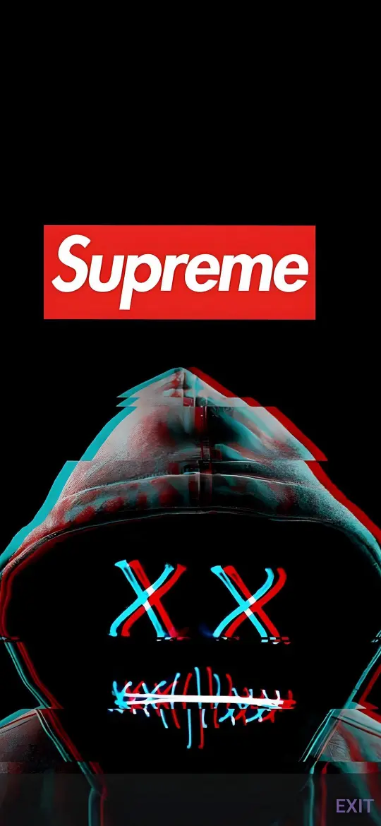Supreme Mask Glitch Art - Related Ghetto Wallpapers wallpaper