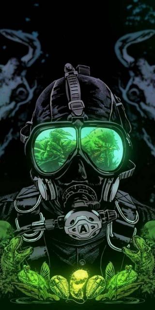 Swamp Thing Reflection - Related Dope Wallpapers wallpaper